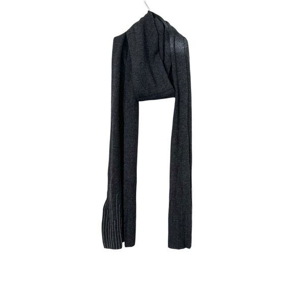 CHICOS Cashmere Blend Beaded Embellished Scarf NWT - Picture 4 of 7